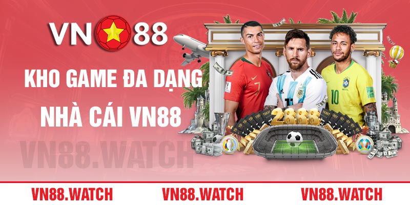 Thư viện trò chơi đa dạng nhất thị trường chơi game của VN88